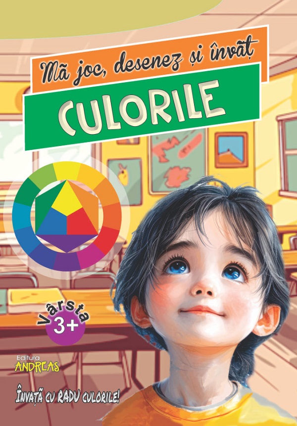 Cartea Ma joc, desenez si invat culorile 3 ani+ de Ma joc, desenez si invat culorile 3 ani+
