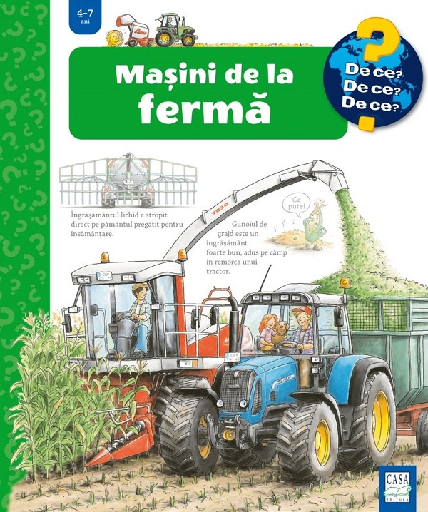 Cartea Masini de la ferma de Andrea Erne