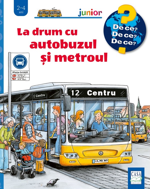Cartea La drum cu autobuzul si metroul de Andrea Erne