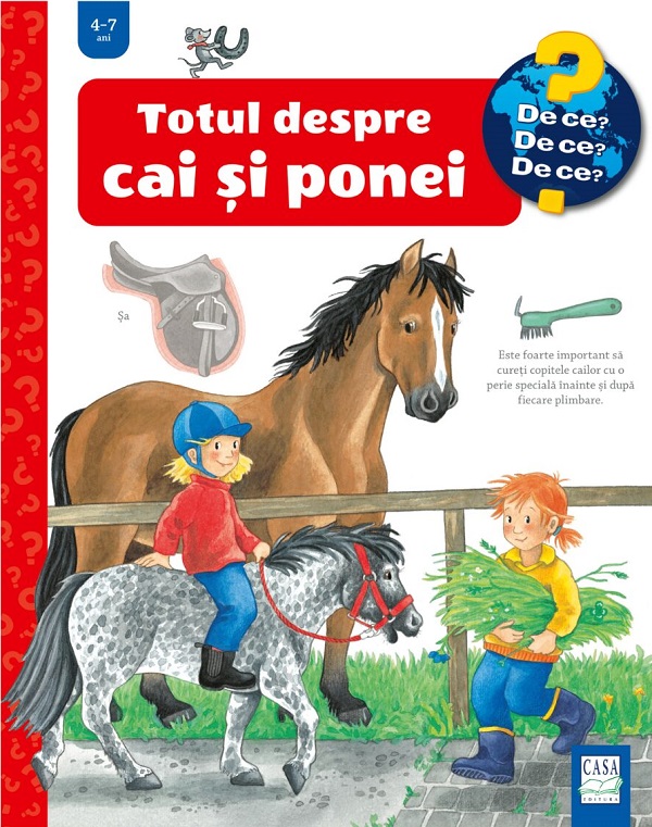 Cartea Totul despre cai si ponei de Andrea Erne