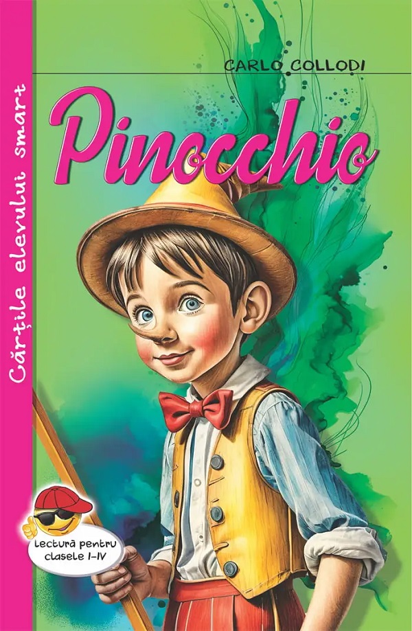 Cartea Pinocchio de Carlo Collodi