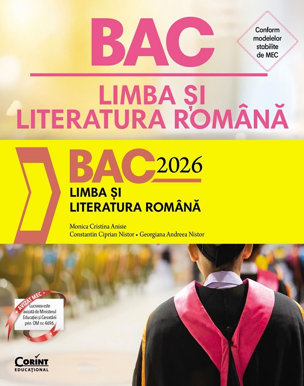Cartea Bacalaureat 2026. Limba si literatura romana de Andreea Nistor