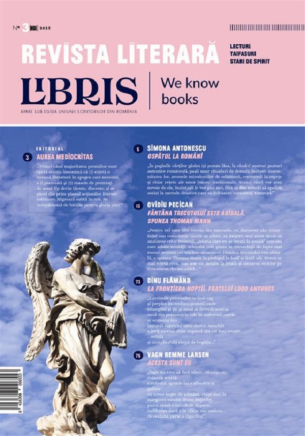 Revista Literara Libris Nr. 29  Septembrie 2025,  – copertă