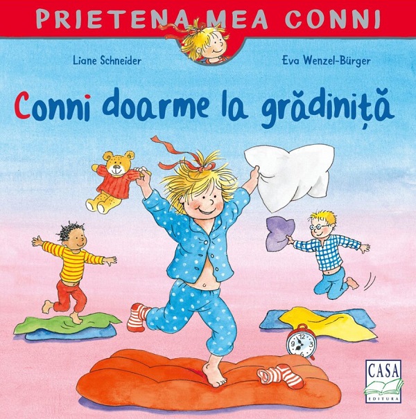 Conni doarme la grădiniță, Liane Schneider – copertă