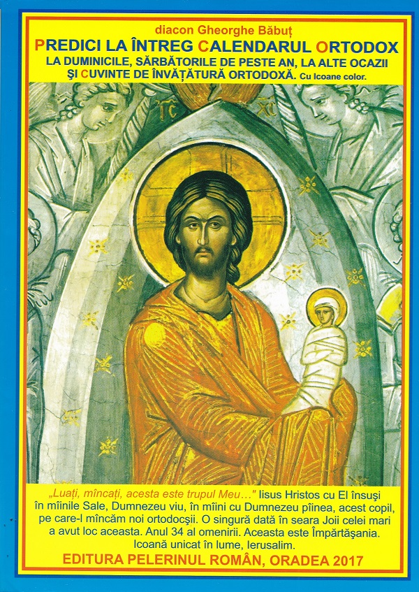 Predici la întreg calendarul ortodox Ed.2017, Gheorghe Babut – copertă