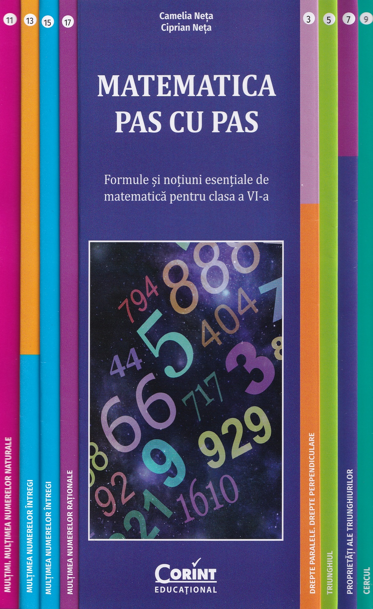 Cartea Matematică pas cu pas - Clasa 6 - Formule și noțiuni esențiale  de Ciprian Neta