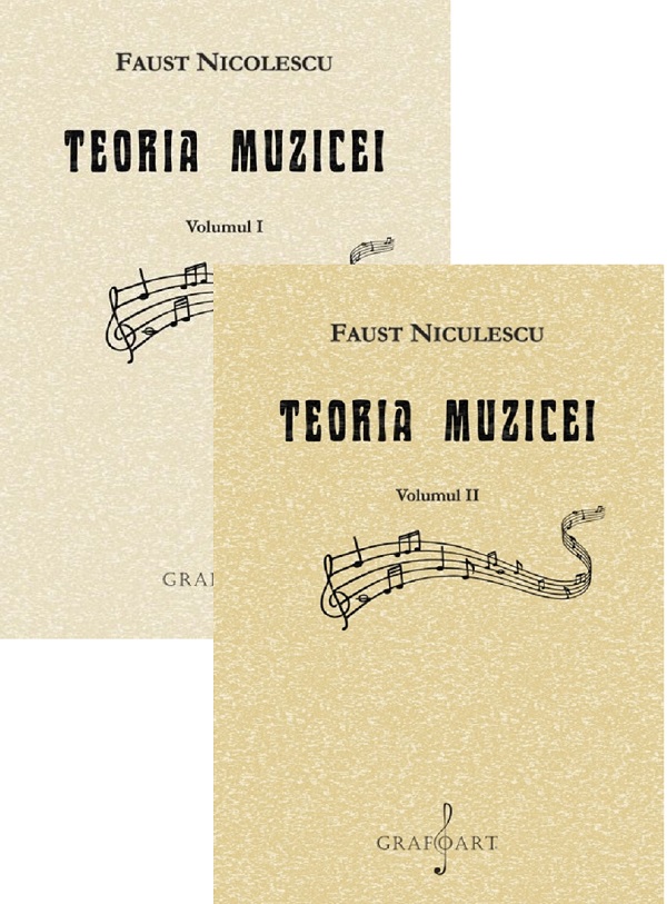 Pachet 2 volume: Teoria muzicei, Faust Nicolescu – copertă