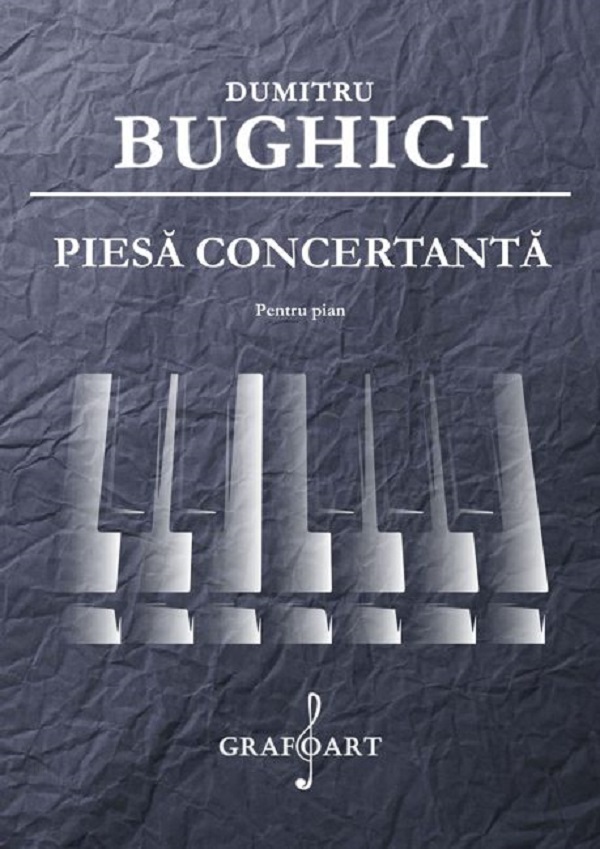 Piesă concertantă pentru pian, Dumitru Bughici – copertă