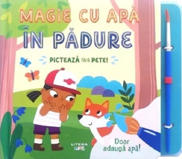 În pădure. Magie cu apă,  – copertă
