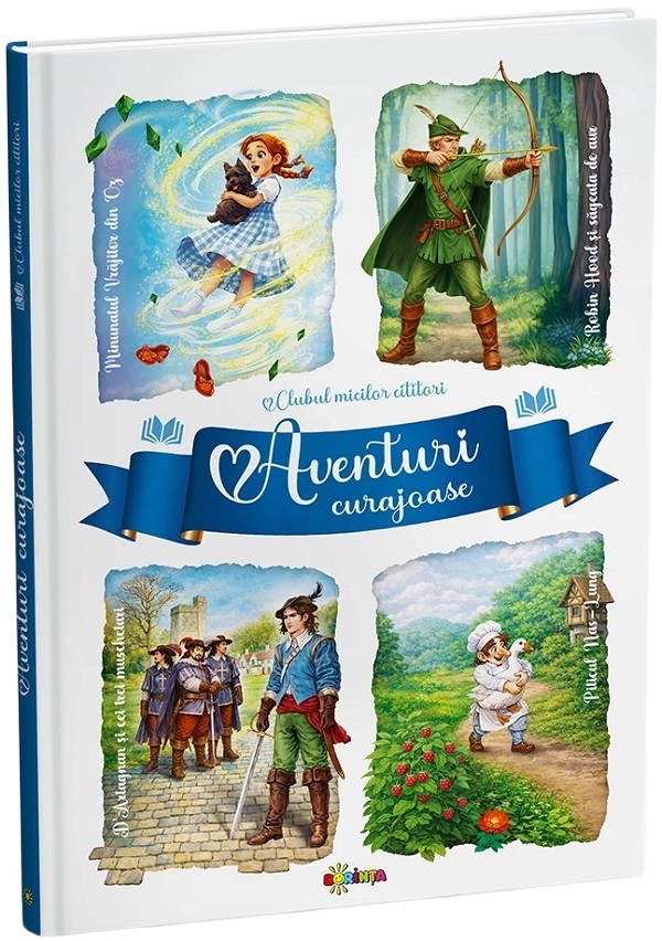 Cartea Aventuri curajoase. Clubul micilor cititori  de Diana Dobrovolschi