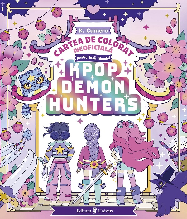 Cartea K-Pop Demon Hunters. Cartea de colorat neoficială  de K. Camero