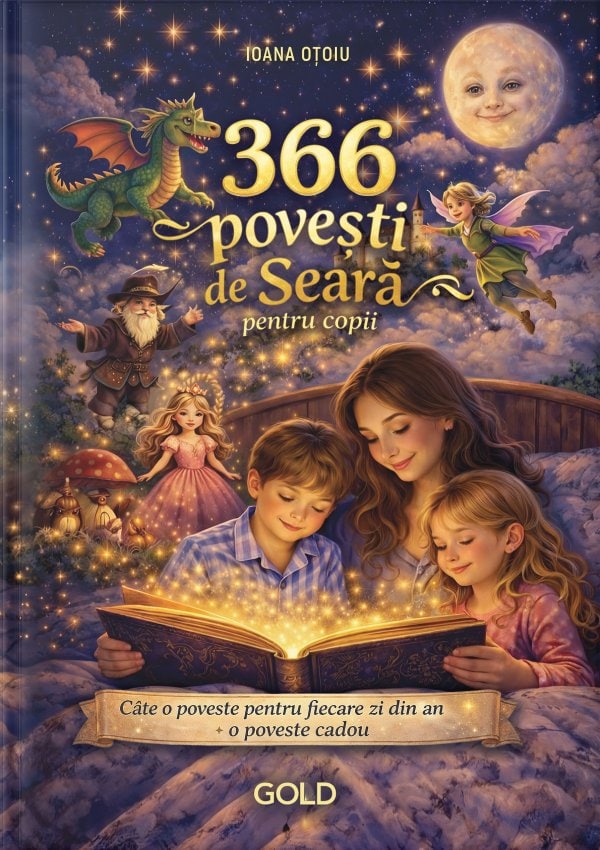 Cartea 366 povești de seară pentru copii  de Ioana Otoiu