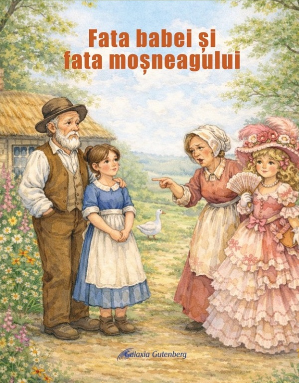 Fata babei și fata moșneagului, Ion Creanga – copertă