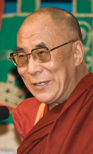 Portret Dalai Lama