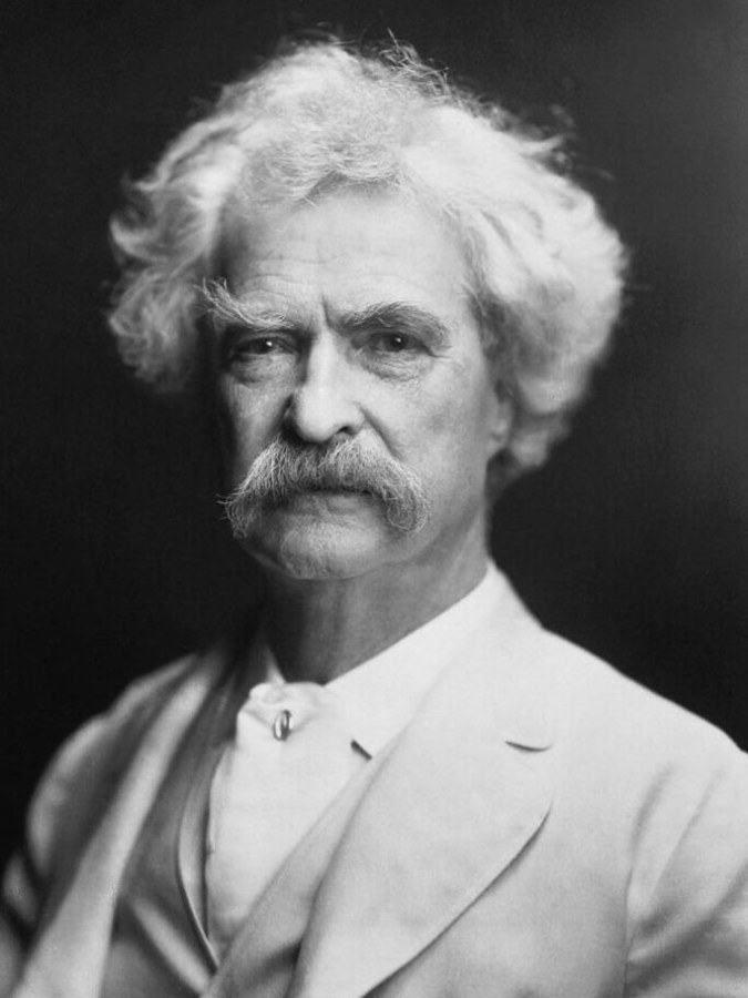 Portret Mark Twain