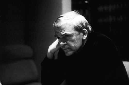 Portret Milan Kundera