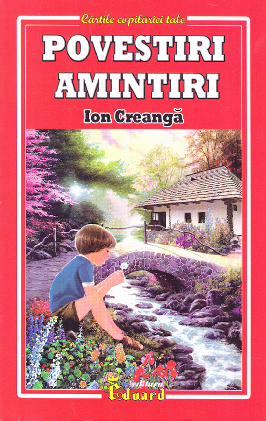 Povestiri. Amintiri, Ion Creanga – copertă