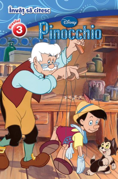 Pinocchio  Invat sa citesc nivelul 3, - – copertă