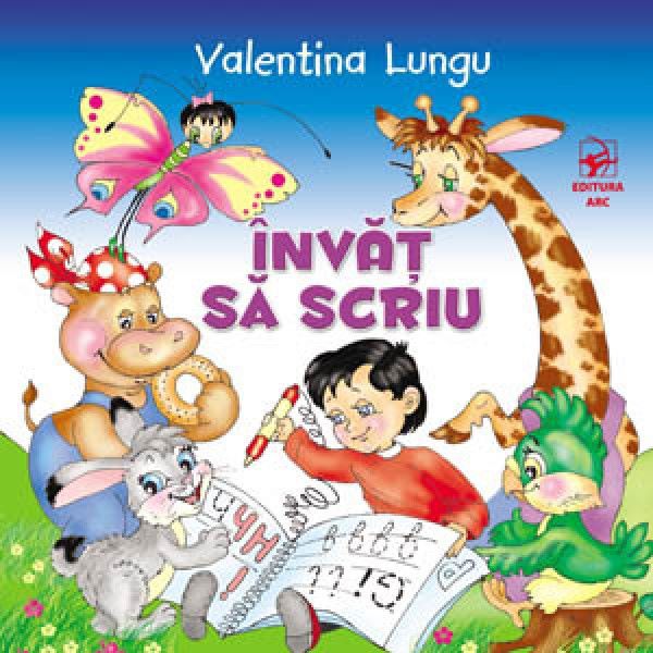 Cartea Invat sa scriu de Valentina Lungu