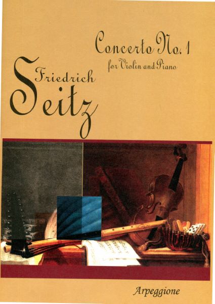 Cartea Concerto No.1 For Violon and Piano de Friedrich Seitz