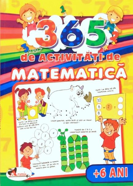 Cartea 365 de activitati de matematica +6 ani de Lata Seth, Anuj Chawla – Editura ARAMIS