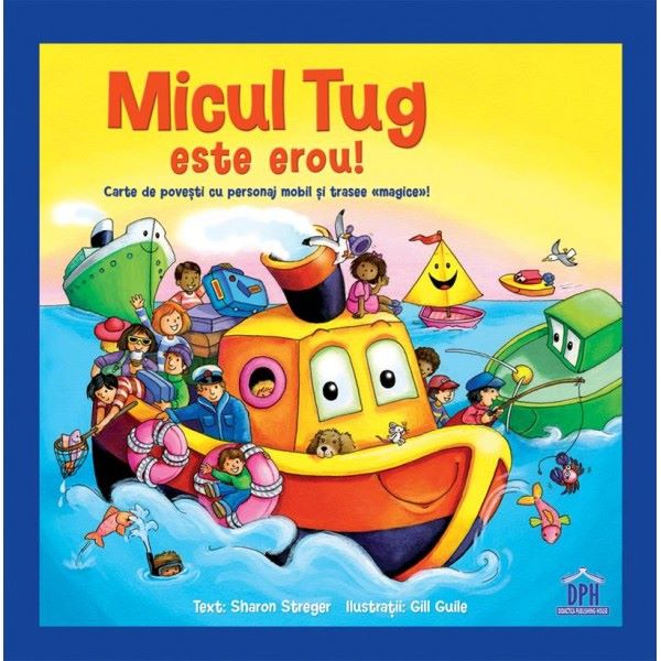 Micul Tug este erou!, Sharon Streger, Gill Guile – copertă