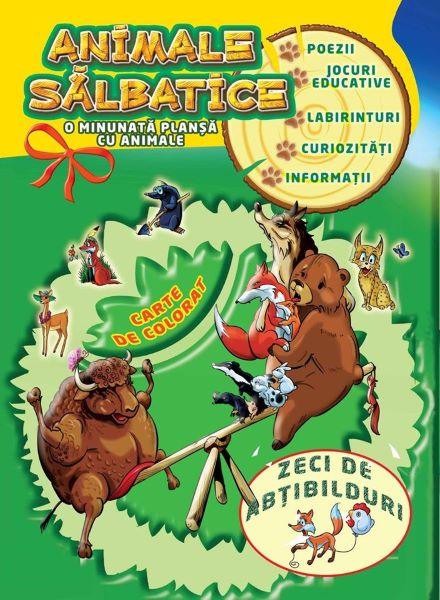 Cartea Animale salbatice de Rodica Lambrache