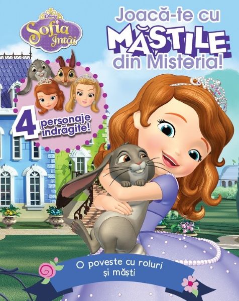 Sofia Intai  Joacate cu mastile din Misteria!, - – copertă