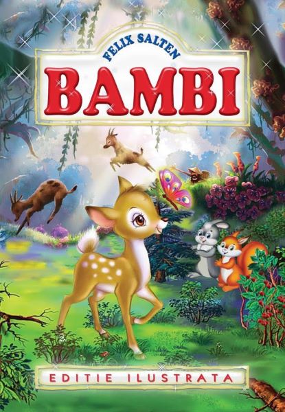 Bambi  Felix Salten, - – copertă