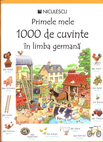 Cartea Primele mele 1000 de cuvinte in limba germana
