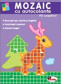 Mozaic cu autocolante  Fii creativ!, - – copertă