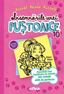 Cartea Insemnarile unei pustoaice vol.10 de Rachel Renee Russell
