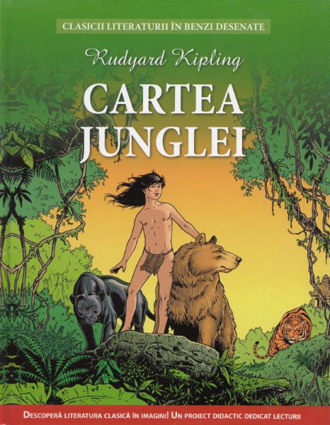 Cartea Cartea junglei (benzi desenate) - Rudyard Kipling