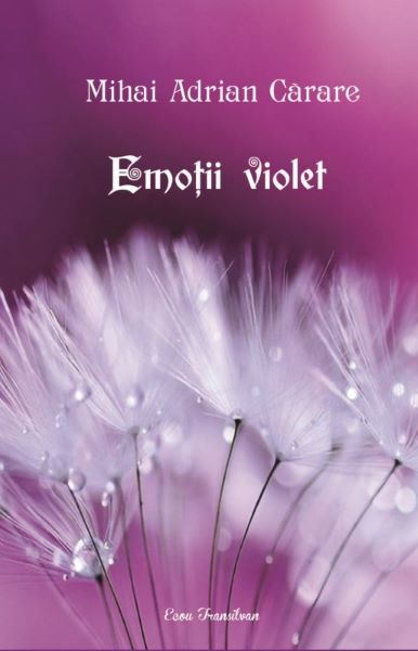 Emotii violet, Mihai Adrian – copertă