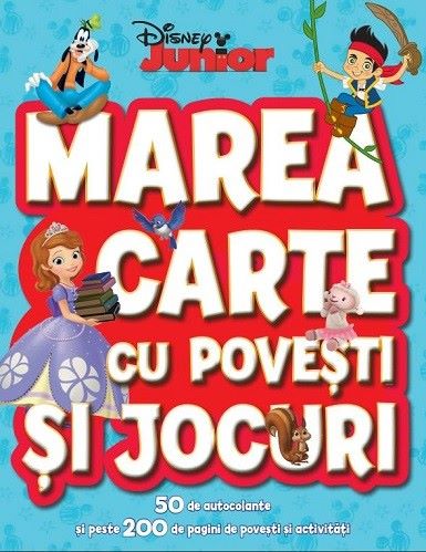 Disney - Marea carte cu povesti si jocuri