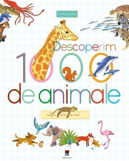 Descoperim 1000 de animale, - – copertă