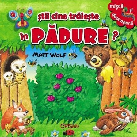 Stii cine traieste in padure?, Matt Wolf – copertă