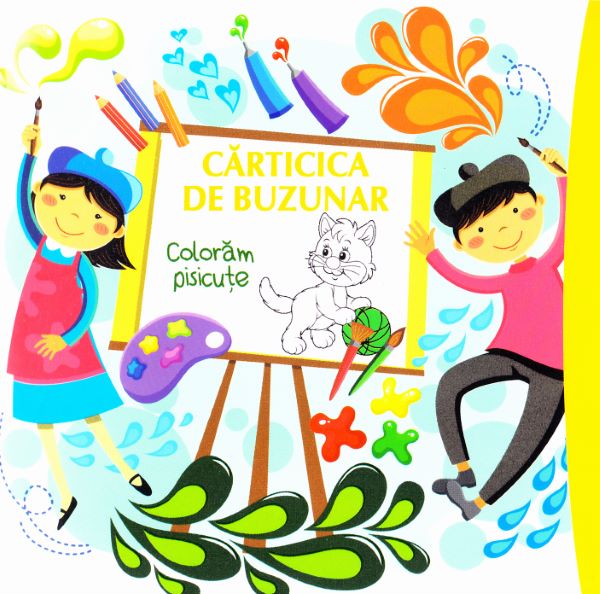 Cartea Carticica de buzunar: Coloram pisicute - Roxana Geanta de Roxana Geanta