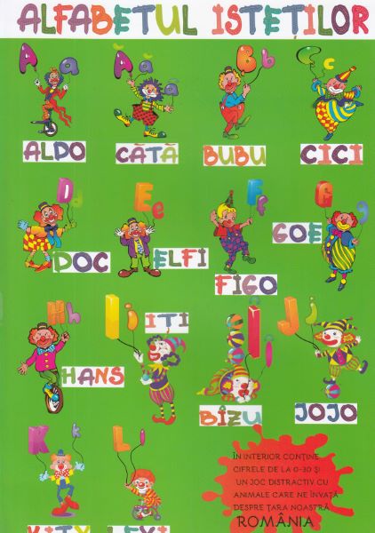 Cartea Alfabetul istetilor + Tabla adunarii. Tabla scaderii de - – Editura CARTA ATLAS