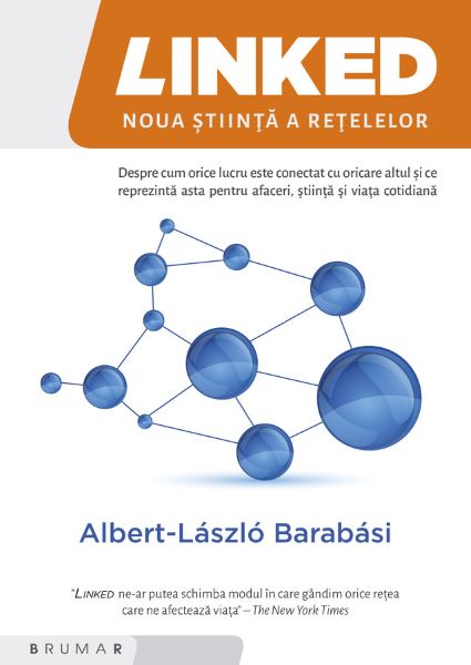 Linked. Noua stiinta a retelelor, Albert-Laszlo Barabasi – copertă