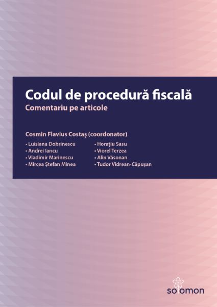Cartea Codul de procedura fiscala. Comentariu pe articole - Cosmin Flavius Costas