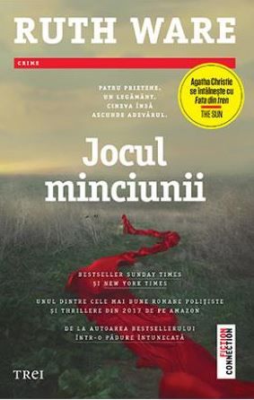 Jocul minciunii, Ruth Ware – copertă