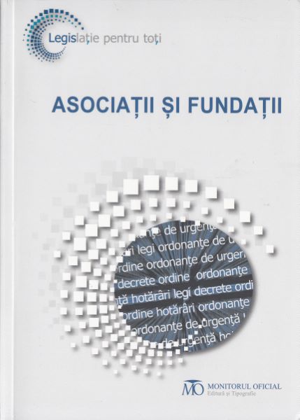 Asociatii si fundatii, - – copertă