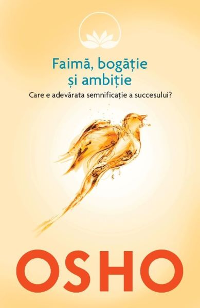 Faima, bogatie si ambitie, Osho – copertă