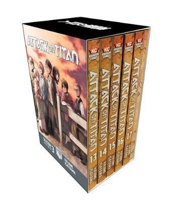 Cartea attack on titan season 3 manga box set de Hajime Isayama – Editura Kodansha Comics