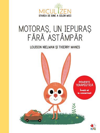 Cartea Motoras, un iepuras fara astampar de Louison Nielman, Thierry Manes