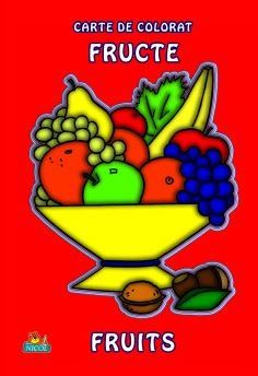 Cartea Fructe A4 - Carte de colorat de - – Editura NICOL