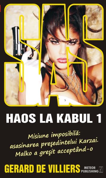 Cartea Haos la Kabul de Gerard de Villiers