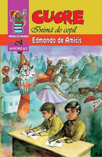 Cuore, inima de copil, Edmondo de Amicis – copertă