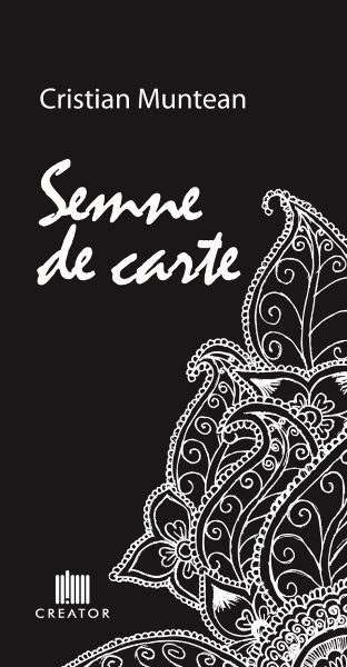 Semne de carte, Cristian Muntean – copertă